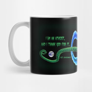 Lovecraft Atheist Mug